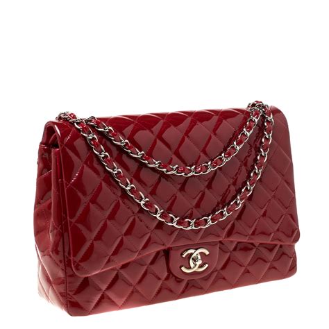 red chanel classic bag|red chanel boyfriend bag.